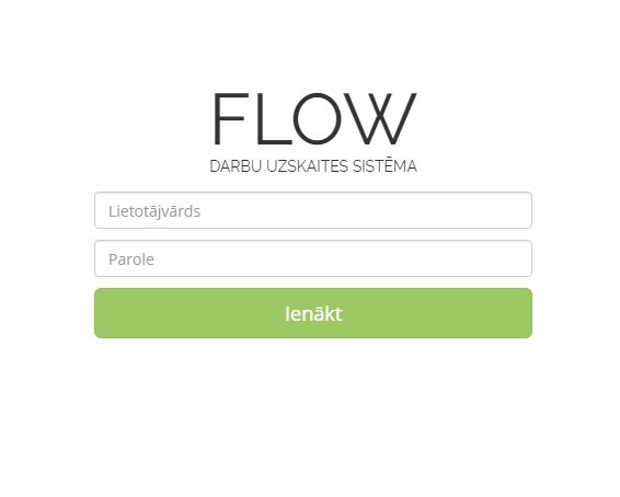 Izstrādāta un ieviesta darbu uzskaites sistēma!